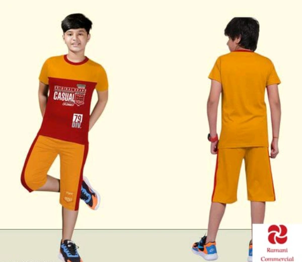 Stylus Boys Top & Bottom Sets - 9 to 14 Years, Multicolour